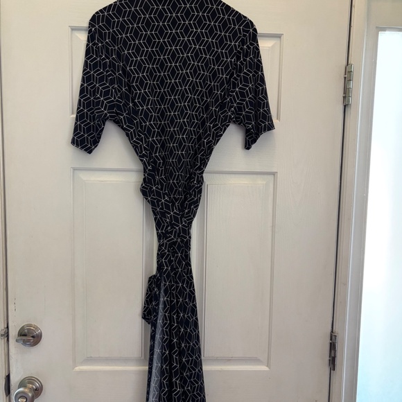 41 Hawthorn Fax Wrap Dress Size XL - Picture 2 of 6